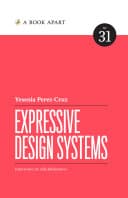Book cover for "Expressive Design Systems"
